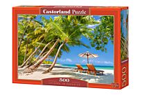 Castorland: Пазлы Отдых в раю 500эл.