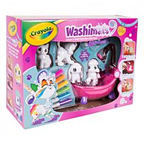 Набор для раскрашивания Washimals "Набор с ванной"