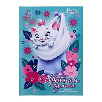 Бумага цветная для детского творчества 8цв 8л 2-стор. Marie Cat