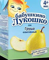 БЛ: Сок 200г Груша осветленный