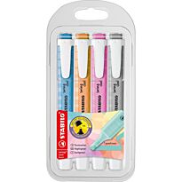 Набор текстовыделителей STABILO Swing Cool Pastel, 4 цвета
