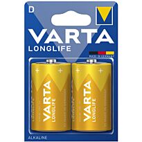 Батарея VARTA Longlife Extra (4120) Mono LR-20 (2 дана)