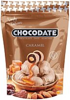 Chocodate Финики с миндалём в шоколаде со вкусом карамели, 250 гр