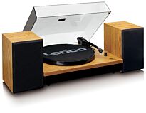 Проигрыватель виниловых дисков Lenco LS-300WD  (Bluetooth и комплект динамиков)