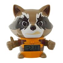 Clic Time: Marvel - Guardians of the Galaxy. Будильник "BulbBotz" Енот-Ракета 14см