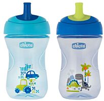 Chicco: Поильник Advanced Cup 266 мл 12м+ ассорт. гол/син