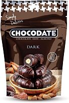 Chocodate Финики с миндалём в тёмном шоколаде, 100 гр