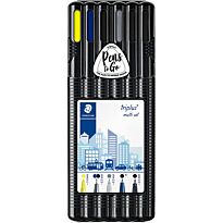 Ручки Staedtler Fineliner в пенале Black box