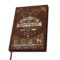 Записная книжка Harry Potter A5 Notebook Marauder's Map X4 ABYNOT032