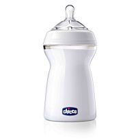 Chicco: Бутылочка для кормления "Natural Feeling"  силикон 330 мл, 6м+