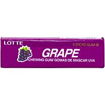 Жевательная резинка Lotte Kids "Grape Gum" Виноград 1 шт (блок 10шт) Япония