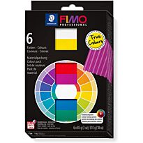 Набор полимерной глины Fimo professional  6 цв. Натуральные цвета