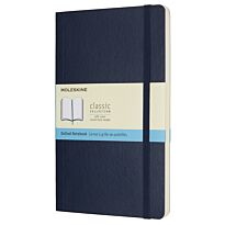 Блокнот Moleskine Classic, 13х21см, в точку, мягкая обложка, сапфирово-синий, 192 листа