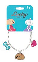 Lucky doggy: Браслет-цепочка с Пуделем