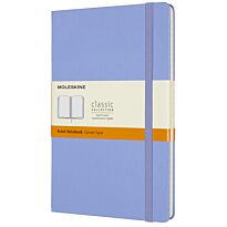 Блокнот Moleskine Classic, 13 х 21 см, в линию, твердая обложка, гортензия голубая, 240 листов