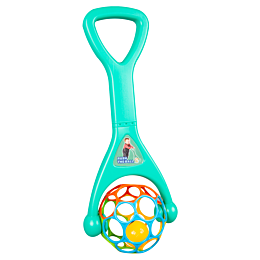 Baby Toy:  Игрушка развивающая каталка "Шар", зелен.