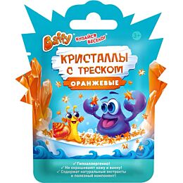 Baffy: Кристаллы с треском детские, оранжевые