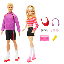 Barbie: Core Dolls. Набор Кен и Барби на роликах