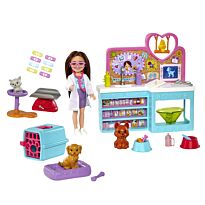 Barbie: Family. Игровой набор Челси в ветеринарной клинике