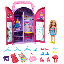Barbie: Family. Игровой набор Челси с гардеробом