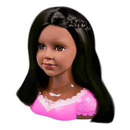 Bayer Dolls: Игр.н-р "Супер модель. Шарлин", брюнетка