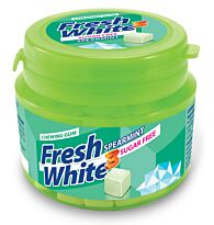 Жевательная резинка Fresh White Spearmint Cubes 77гр