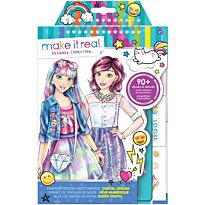 Набор для творчества MAKE IT REAL Скэтчбук : Digital Dream