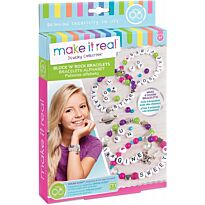 Набор для творчества MAKE IT REAL Браслеты с бусинами BLOCK & ROCK CHARM BRACELETS