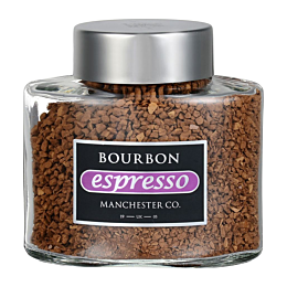 BOURBON ЕSPRESSO Кофе растворимый сублимированный c добавлением кофе жареного молотого с/б 100г