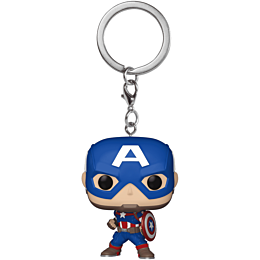Брелок POP Keychain: Marvel NC- Captain America