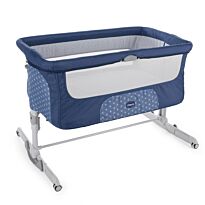 Chicco: Кроватка-манеж Next2Me Dream Navy 0м+