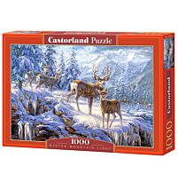 Castorland: Пазлы Зимние горы 1000эл.