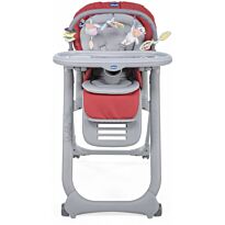 Chicco: Стульчик для кормления Polly Magic Relax Scarlet