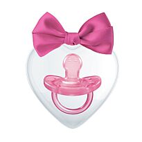 Chicco: Пустышка силикон Physio Soft Love 6м+ ассорт, роз/гол