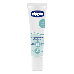 Chicco: Гель для десен при прорезывании зубов 2 в 1, 30мл, 4 м+
