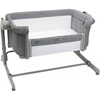 Chicco: Кроватка-манеж Next2Me Magic Evo Dark Grey 0м+