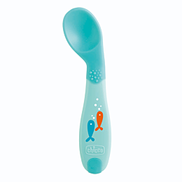 Chicco: Ложка Baby's First Spoon 8м+, голубой