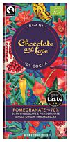 Шоколад Chocolate and Love "Pomegranate", 80 гр