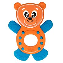 Chicco: Погремушка-прорезыватель Мишка Ben 3м+