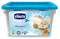 Chicco: Средство для стирки детского белья в капсулах. 16 шт. 0м+