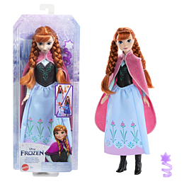 Disney: Frozen. Кукла Анна в волшебном платье