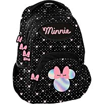 Рюкзак PASO DISNEY MINNIE, три отделения, мягкая спинка. 41x31x18 см