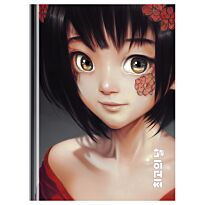 Записная книжка А6 64л. BG "Девушка с тату"