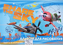 Альбом для рисования 20 л. Planes. D3310/2