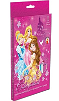 Карандаши цветные, 12 шт. треугольные толстые. Princess