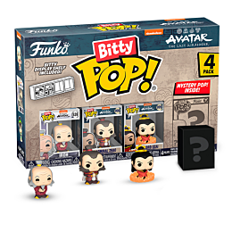 Набор фигурок Funko Bitty POP! Avatar: The Last Airbender: Iroh, Admiral Zhao, Fire Lord Ozai, сюрприз