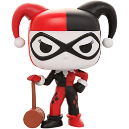 Фигурка Funko POP! DC Comics: Harley Quinn with Mallet, 9.5 см