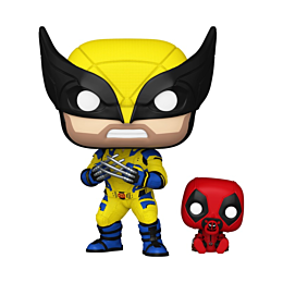 Фигурка Funko POP! Deadpool & Wolverine: Wolverine with Babypool, 10 см