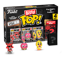 Набор фигурок Funko Bitty POP! Five Nights at Freddy’s: Foxy 4 шт.