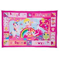 Chicco: Игровой коврик мягконабивной "Лесные друзья", розовый 0м+